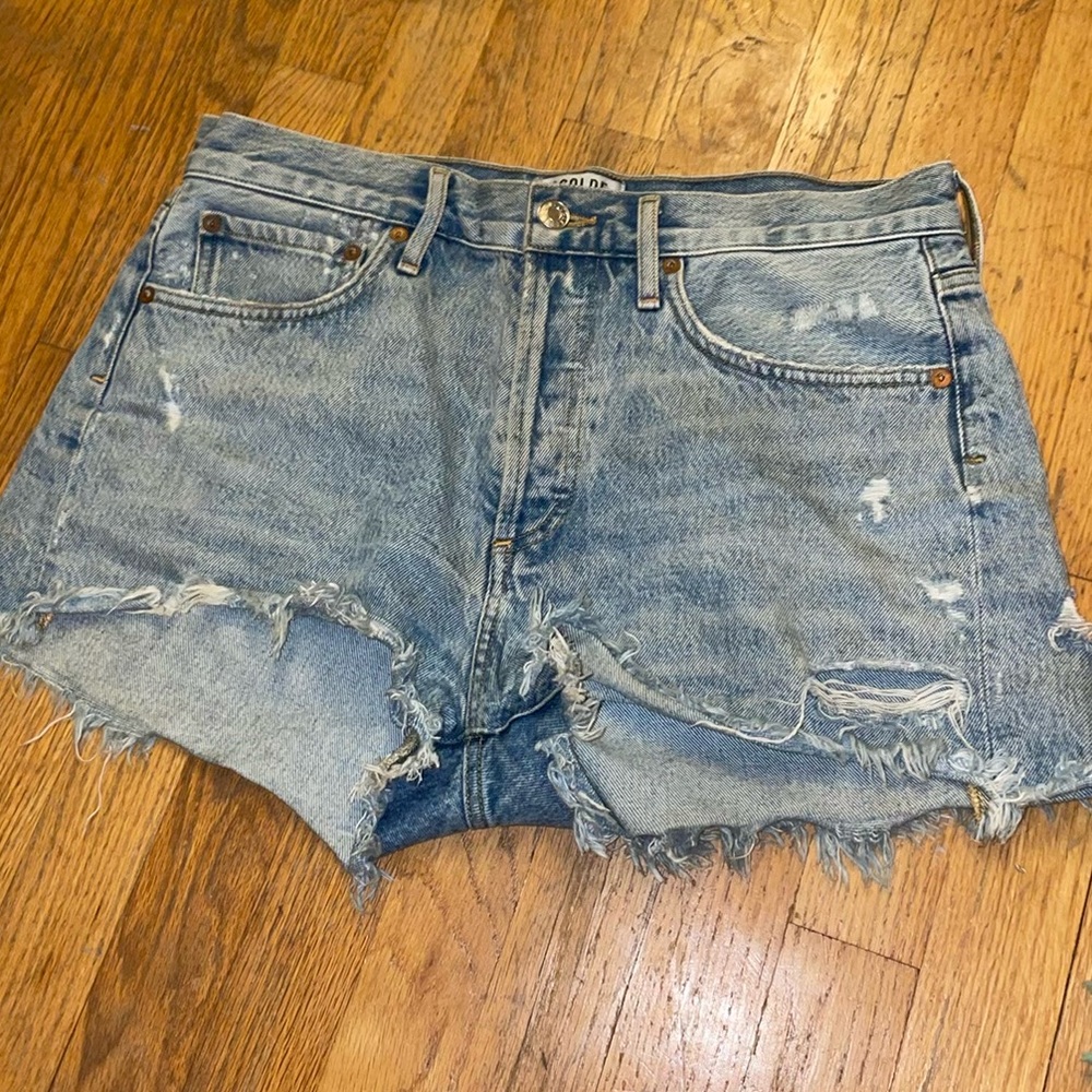 AGOLDE denim shorts